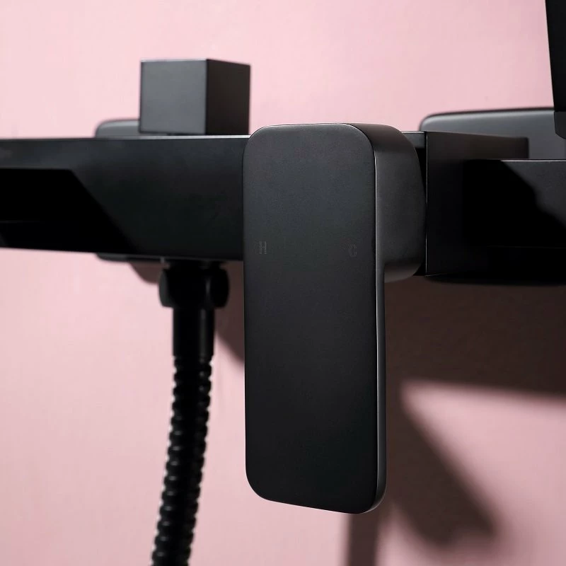 Mitigeur Bain Douche Ereo Noir Mat 7 Mitigeur Bain Douche Ereo Noir Mat – Image 5