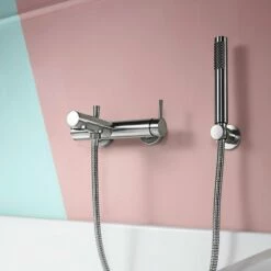Mitigeur Bain Douche Inceza Chrome Brossé