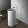 Robinet Mitigeur Sur Pied Totem Inceza Chrome Brossé -Produits De Salle De Bain Soldes 2024 23811 robinet totem inceza