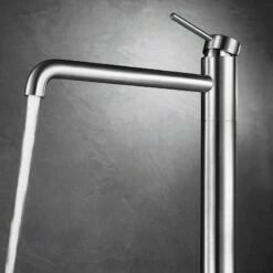 Robinet Mitigeur Sur Pied Totem Inceza Chrome Brossé 13 Robinet Mitigeur Sur Pied Totem Inceza Chrome Brossé -Produits De Salle De Bain Soldes 2024 23812 mitigeur sur pied inceza