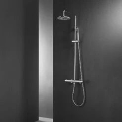 Colonne De Douche Thermostatique Slimo -Produits De Salle De Bain Soldes 2024 23848 colonne douche slimo thermostatique