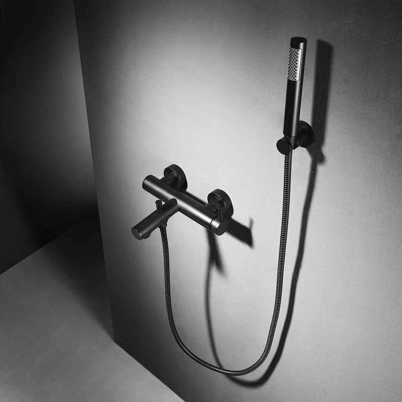 Mitigeur Bain Douche Fina Noir Mat 6 Mitigeur Bain Douche Fina Noir Mat â Image 4