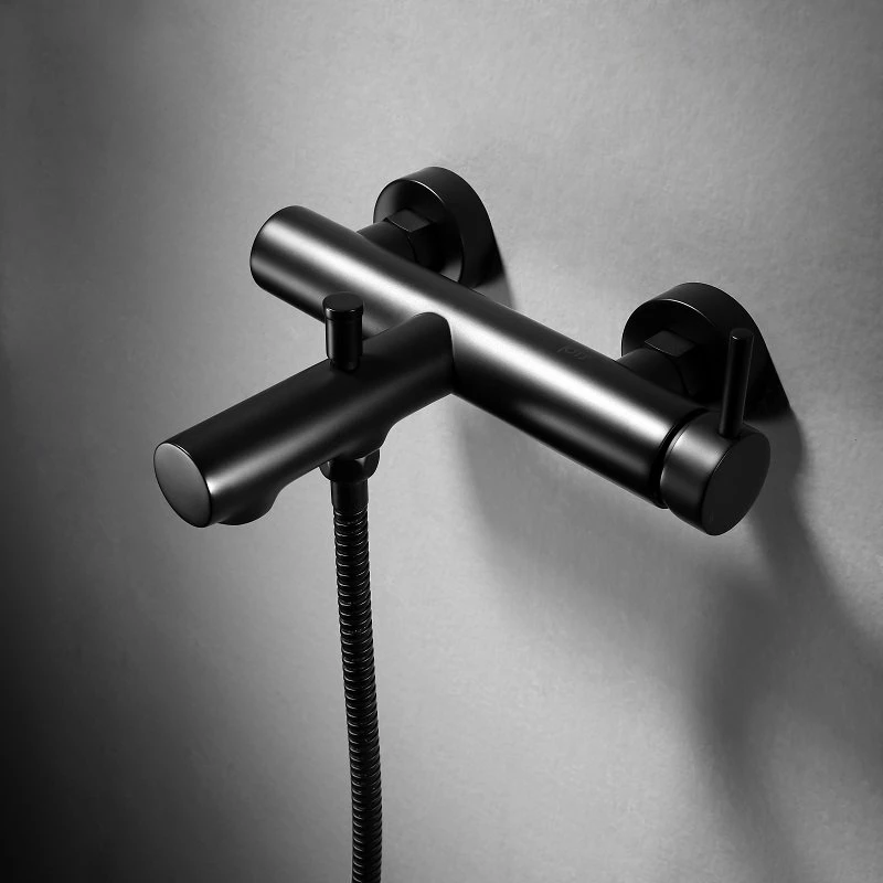 Mitigeur Bain Douche Fina Noir Mat 9 Mitigeur Bain Douche Fina Noir Mat â Image 7