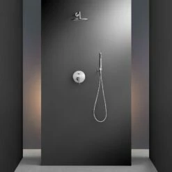 Kit De Douche Encastrable Inceza Chrome Brossé -Produits De Salle De Bain Soldes 2024 23904 kit douche inceza