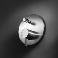 Kit De Douche Encastrable Inceza Chrome Brossé -Produits De Salle De Bain Soldes 2024 23909 mitigeur douche encastrable inceza