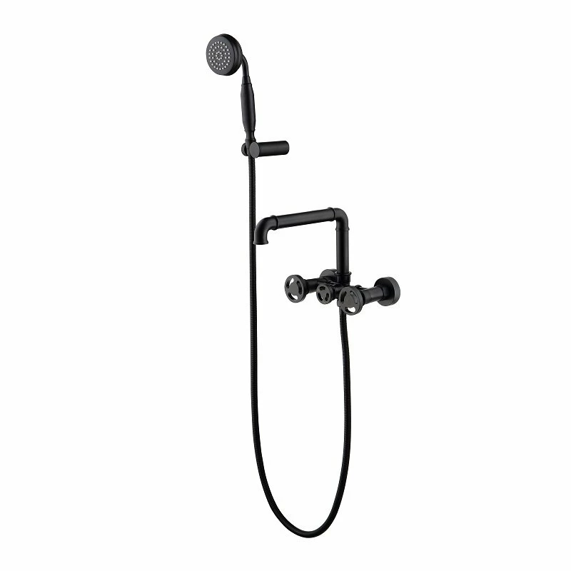 Mitigeur Bain Douche Industria Noir Mat 14 Mitigeur Bain Douche Industria Noir Mat â Image 12