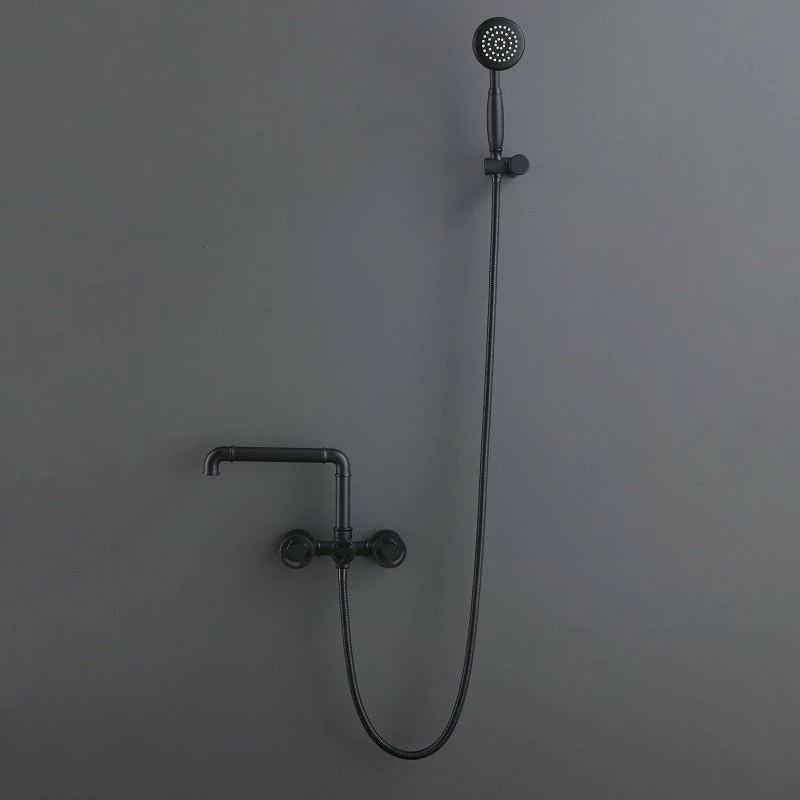 Mitigeur Bain Douche Industria Noir Mat 3 Mitigeur Bain Douche Industria Noir Mat