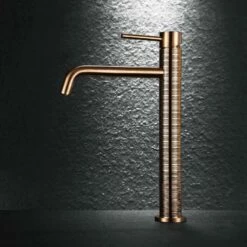 Robinet Mitigeur Surélevé Intreca Rose Gold