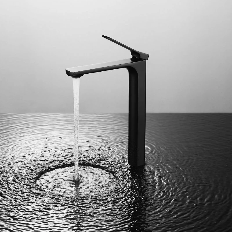 Robinet Mitigeur Surélevé Rectango Noir Mat 4 Robinet Mitigeur Surélevé Rectango Noir Mat – Image 2