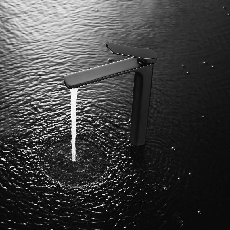 Robinet Mitigeur Surélevé Rectango Noir Mat 3 Robinet Mitigeur Surélevé Rectango Noir Mat