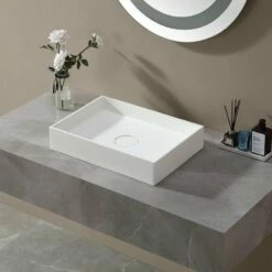 Vasque à Poser Solidea 50 Cm Solid Surface