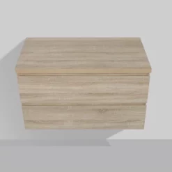 Meuble Avec Plan Pour Vasque Alicia Bois Chêne 90 Cm 16 Meuble Avec Plan Pour Vasque Alicia Bois Chêne 90 Cm -Produits De Salle De Bain Soldes 2024 24687 plan alicia 90 bois