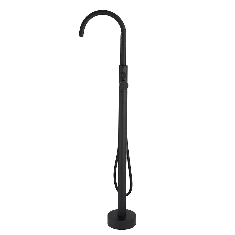 Mitigeur Au Sol Fina Noir Mat 4 Mitigeur Au Sol Fina Noir Mat â Image 2