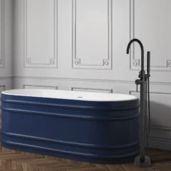 Mitigeur Au Sol Fina Noir Mat 15 Mitigeur Au Sol Fina Noir Mat -Produits De Salle De Bain Soldes 2024 24882 4 02