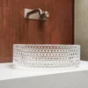 Vasque à Poser Transparent Diamond 40 Cm -Produits De Salle De Bain Soldes 2024 24888 diamond vasque a poser ronde