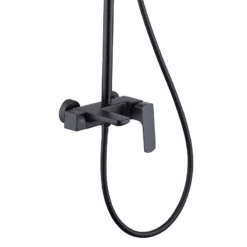 Colonne Bain Douche One Noire -Produits De Salle De Bain Soldes 2024 24922 colonne douche baignoire noir