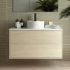 Meuble Avec Vasque Optimus -Produits De Salle De Bain Soldes 2024 24968 meuble salle de bain bois
