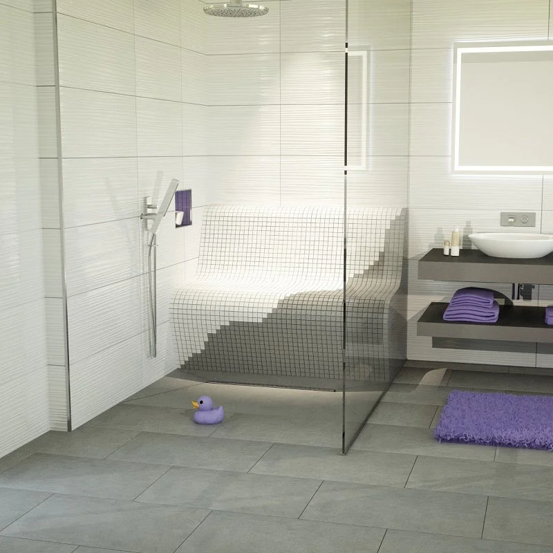 Banc De Douche à Carreler 6 Banc De Douche à Carreler – Image 4