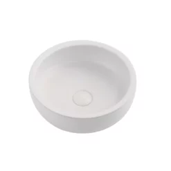 Vasque à Poser Blanche Mate Cerclo 36 Cm -Produits De Salle De Bain Soldes 2024 25123 vasque blanc mat