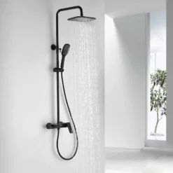 Colonne Bain Douche One Noire -Produits De Salle De Bain Soldes 2024 25171 colonne bain douche one noir