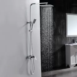 Colonne De Douche Mécanique Carréo Chrome