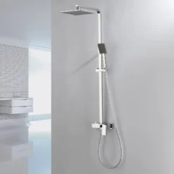 Colonne De Douche Mécanique Carréo Chrome 28 Colonne De Douche Mécanique Carréo Chrome -Produits De Salle De Bain Soldes 2024 25192 colonne carreo chrome