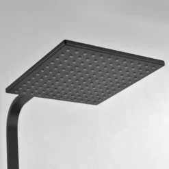 Colonne De Douche Mécanique Noire Carréo -Produits De Salle De Bain Soldes 2024 25239 tete douche carreo noir