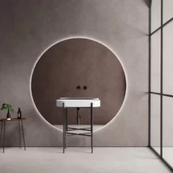 Console Blanc Mat ELLE 70 Cm