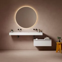 Ensemble Sisa Familia Soft Vasque 150 Cm Et Meuble 80 Cm