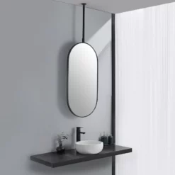 Miroir Suspendu Au Plafond Ovale Psyché -Produits De Salle De Bain Soldes 2024 25948 psyche