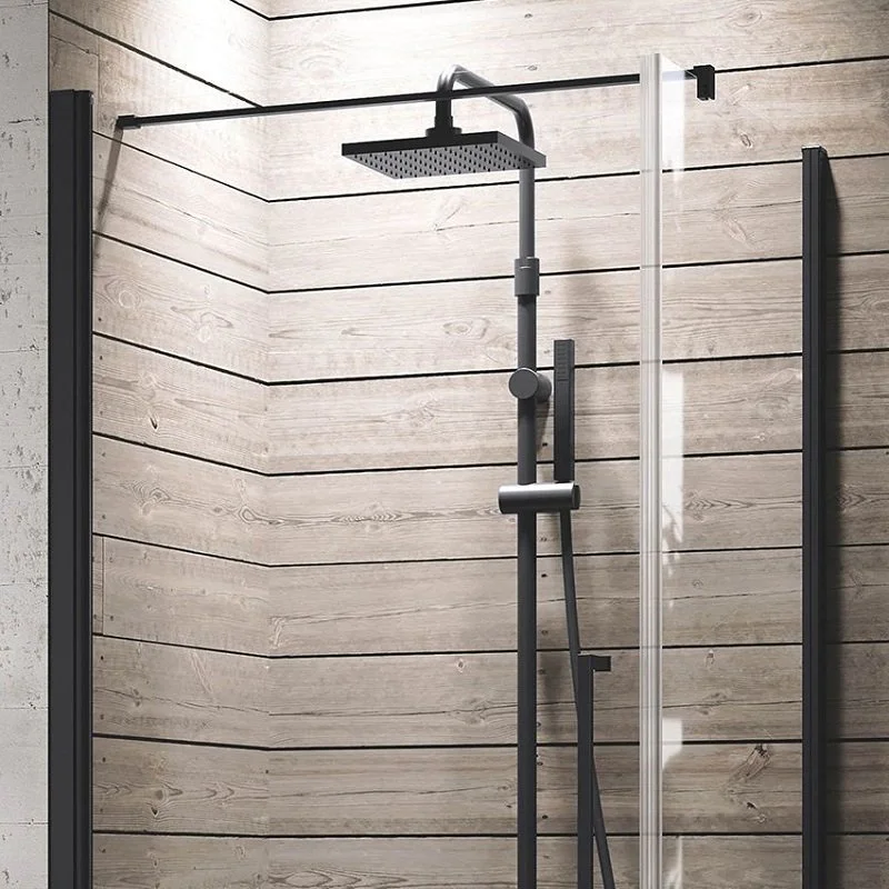 Paroi D'angle Carré Noir Mat Sur-mesure 5 Paroi D'angle Carré Noir Mat Sur-mesure – Image 3