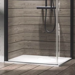 Paroi D'angle Carré Noir Mat Sur-mesure 10 Paroi D'angle Carré Noir Mat Sur-mesure -Produits De Salle De Bain Soldes 2024 26031 paroi douche angle young g f 3