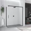Douche D'angle Coulissante Noir Mat Sur Mesure 1 Douche D'angle Coulissante Noir Mat Sur Mesure -Produits De Salle De Bain Soldes 2024 26037 paroi douche angle kuadra 20