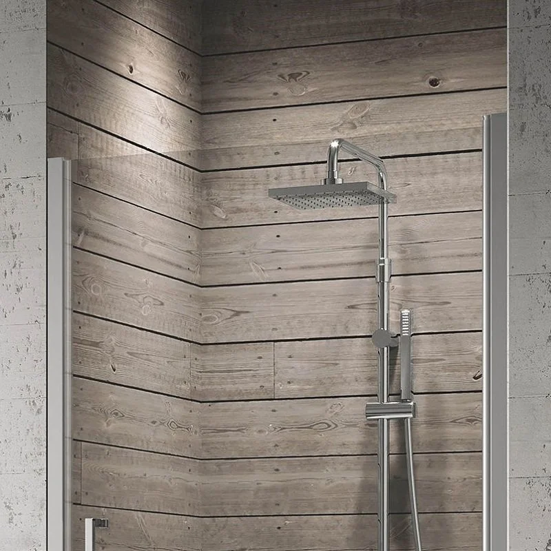 Porte De Douche Chromée Sur Mesure 4 Porte De Douche Chromée Sur Mesure – Image 2