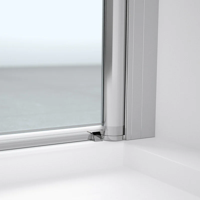 Porte De Douche Chromée Sur Mesure 8 Porte De Douche Chromée Sur Mesure – Image 6