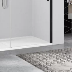 Porte Coulissante Sur Mesure Noir Mat -Produits De Salle De Bain Soldes 2024 26210 kuadra