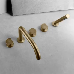 Mélangeur Baignoire Encastrado Antique Brass 13 Mélangeur Baignoire Encastrado Antique Brass -Produits De Salle De Bain Soldes 2024 26294 robinet baignoire encastrado