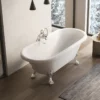 Baignoire Ancienne Paris Chrome -Produits De Salle De Bain Soldes 2024 26357 pied lion chrome