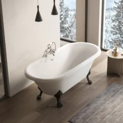 Baignoire Ancienne Paris Noir 170 Cm