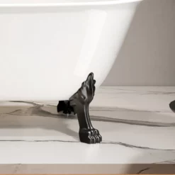 Baignoire Rétro Pied De Lion Noir 165 Cm 13 Baignoire Rétro Pied De Lion Noir 165 Cm -Produits De Salle De Bain Soldes 2024 26369 baignoire pieds noir