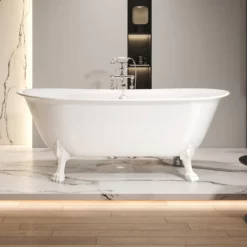 Baignoire Rétro Pieds De Lion Blancs 15 Baignoire Rétro Pieds De Lion Blancs -Produits De Salle De Bain Soldes 2024 26379 baignoire pieds blanc