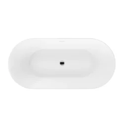 Baignoire Oeuf Blanc Mat 160 Cm -Produits De Salle De Bain Soldes 2024 26388 baignoire blanc mat