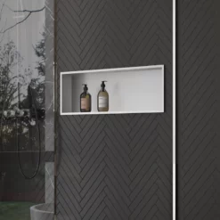 Niche Chrome Brossé De 30 à 90 Cm