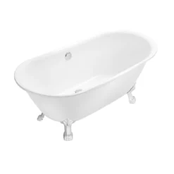 Baignoire Rétro Pieds De Lion Blancs 18 Baignoire Rétro Pieds De Lion Blancs -Produits De Salle De Bain Soldes 2024 26550 baignoire lion blanc