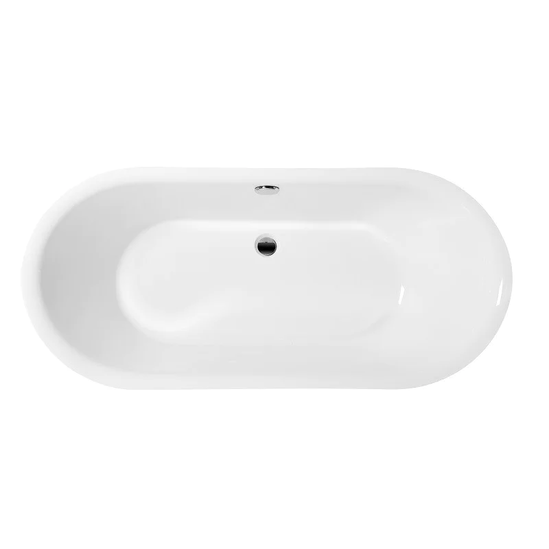 Baignoire Rétro Pied De Lion Noir 165 Cm 8 Baignoire Rétro Pied De Lion Noir 165 Cm – Image 6