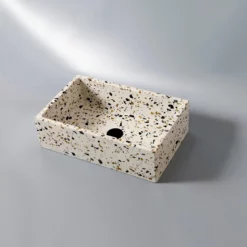 Vasque Evier Terrazzo Multicolore 50 Cm -Produits De Salle De Bain Soldes 2024 26565 vasque evier terrazzo multicolore 50cm