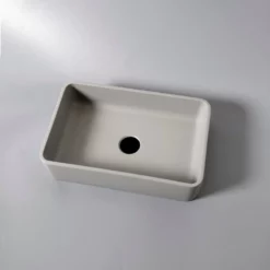 Vasque Béton Rect Raw 50 Cm -Produits De Salle De Bain Soldes 2024 26572 vasque beton rect raw 50cm