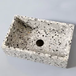 Vasque Terrazzo Framenta 50 Cm -Produits De Salle De Bain Soldes 2024 26586 vasque frementa terrazo 50cm