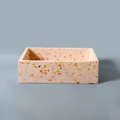 Vasque Terrazzo Rosso 50 Cm -Produits De Salle De Bain Soldes 2024 26592 vaque rosso