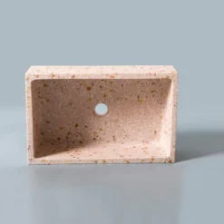Vasque Terrazzo Rosso 50 Cm -Produits De Salle De Bain Soldes 2024 26593 vasque 50cm terrazzo rosso